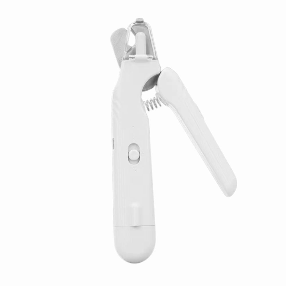 2-i-1 LED Kloklippare & Nagelfil